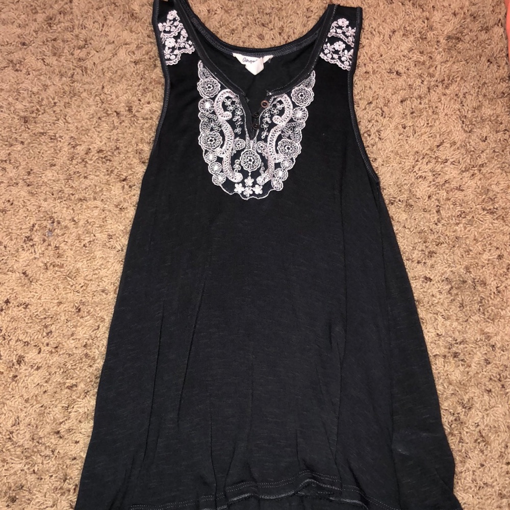 Aeropostal charcoal gray nice tank top size XS.